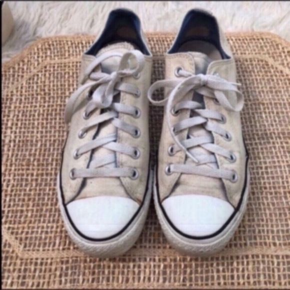 Converse Double Tongue Low Canvas Sneakers - Picture 9 of 16